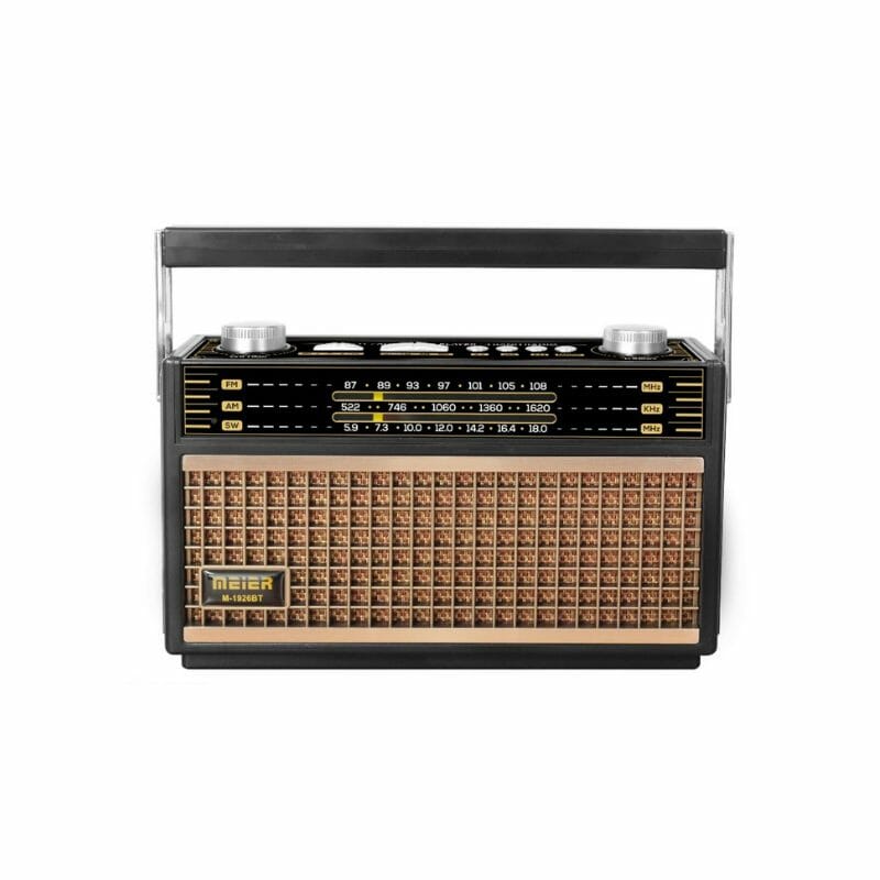 Rechargeable Retro Radio - M1926BT - Meier - 416266 - Black/Gold