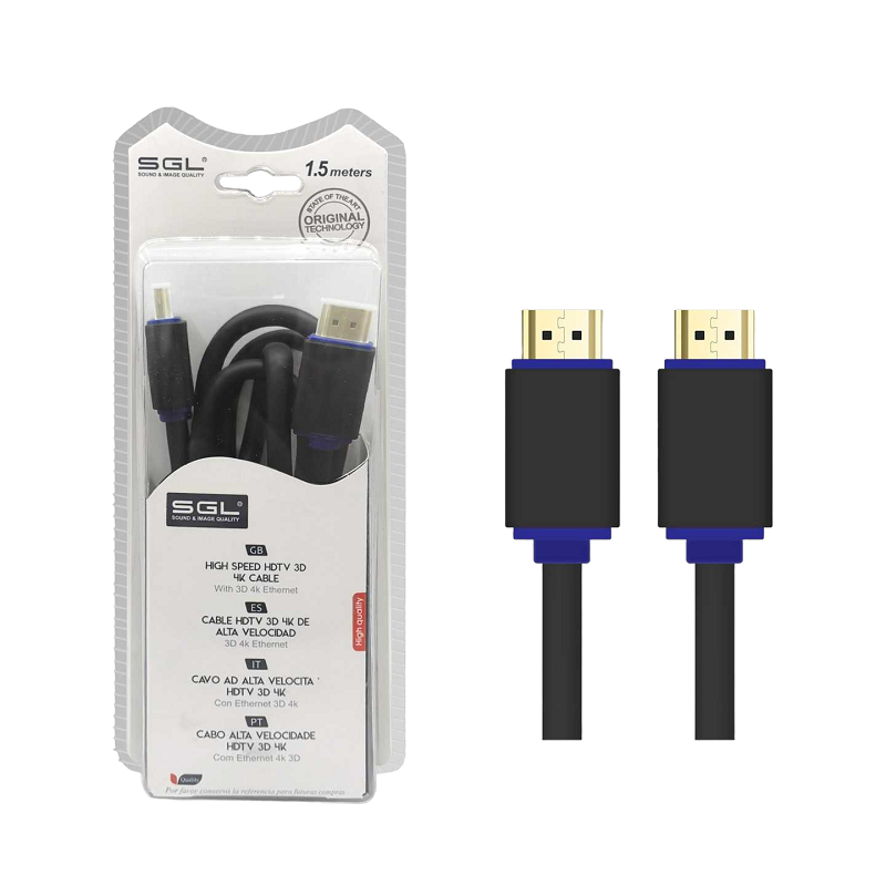 HDMI cable - 1592 - Male/Male - 1.5m - 094700