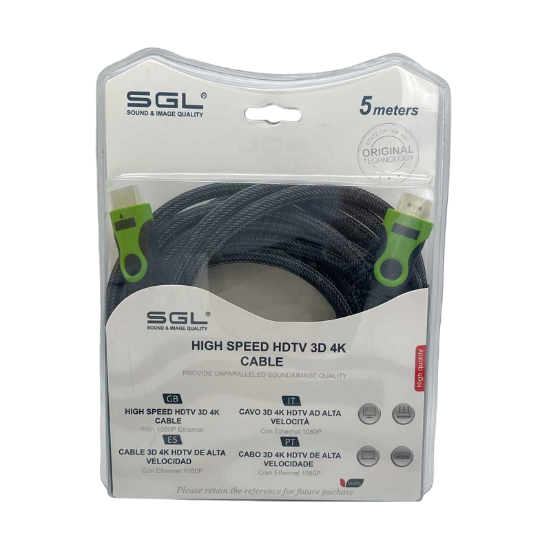 HDMI cable - B1593 - 1.4V - Male/Male - 5m - 094908