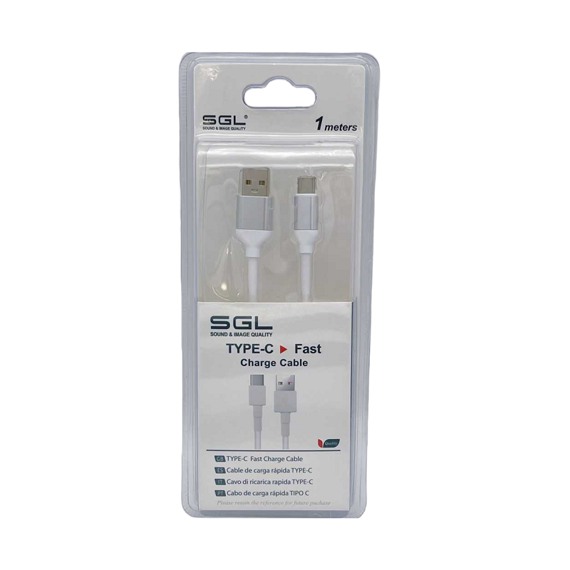 Καλώδιο φόρτισης & data - USB TypeC - Fast Charge - FB1 - 1m - 099262 - iThinksmart.gr