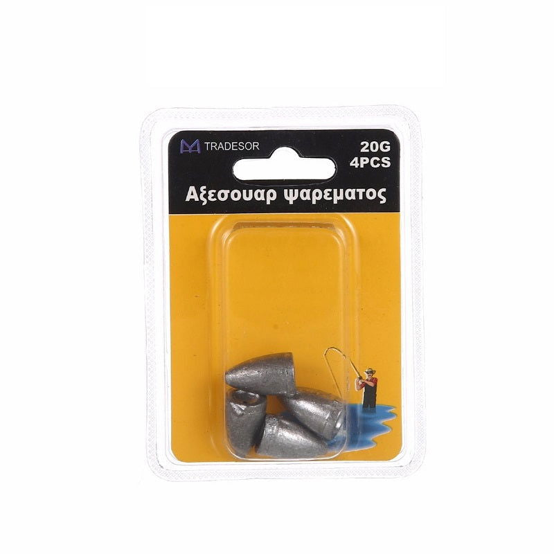 Βαρίδια αλιείας - 10gr - 6pcs - 30139 - iThinksmart.gr