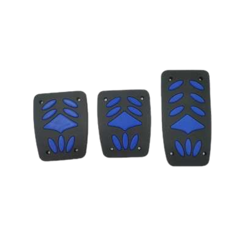 Decorative car pedal covers - R-G31109-3 - 120715 - Blue