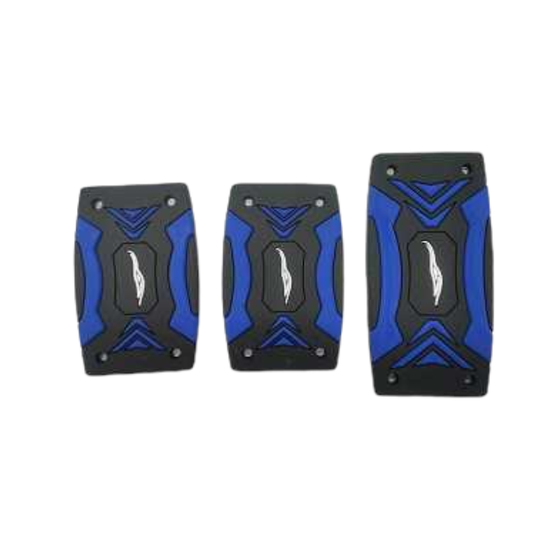 Decorative car pedal covers - R-G31112-3 - 120718 - Blue