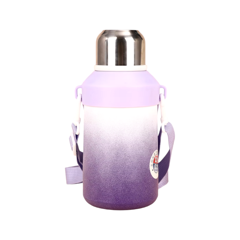 Φορητό παγούρι-θερμός - 1000ml - 123705 - Purple - iThinksmart.gr