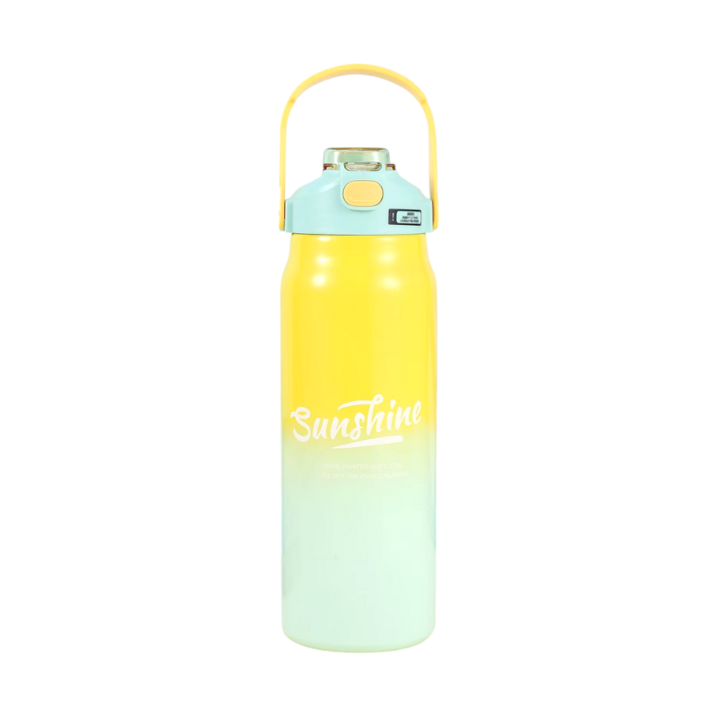 Φορητό παγούρι-θερμός - 1800ml - 123712 - Yellow/Light Blue - iThinksmart.gr