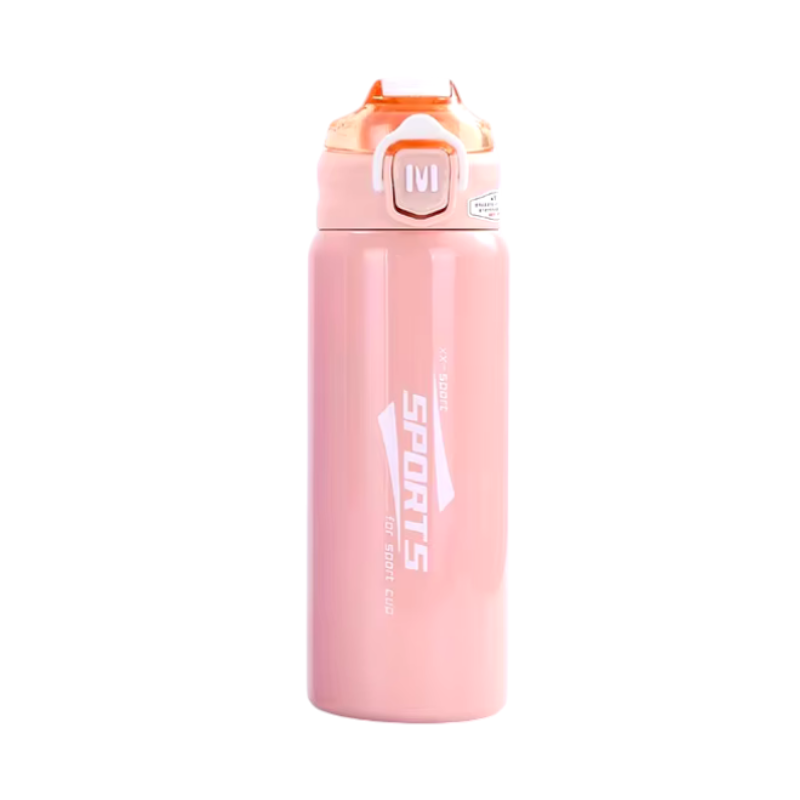 Φορητό παγούρι-θερμός - 600ml - 123743 - Pink - iThinksmart.gr