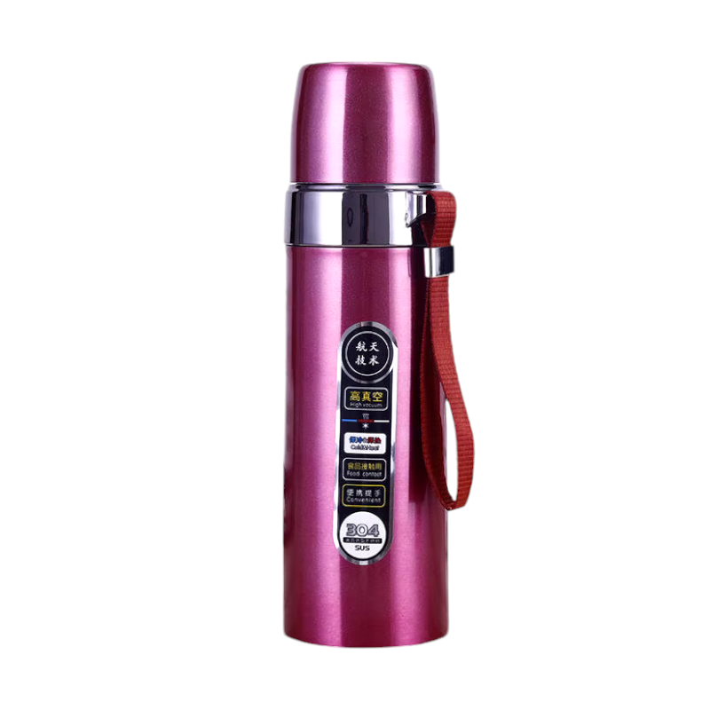 Φορητό παγούρι-θερμός - 500ml - 123767 - Pink - iThinksmart.gr