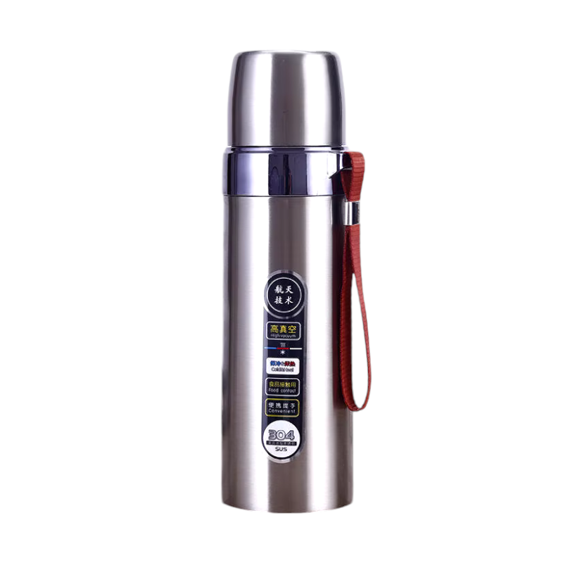 Φορητό παγούρι-θερμός - 500ml - 123767 - Silver - iThinksmart.gr