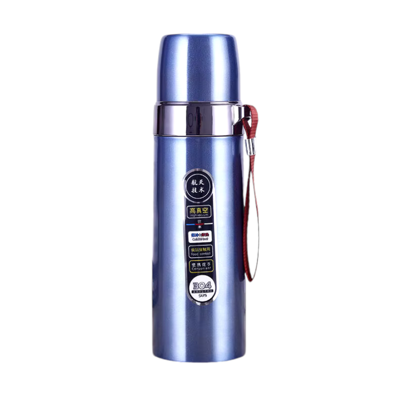 Φορητό παγούρι-θερμός - 500ml - 123767 - Blue - iThinksmart.gr