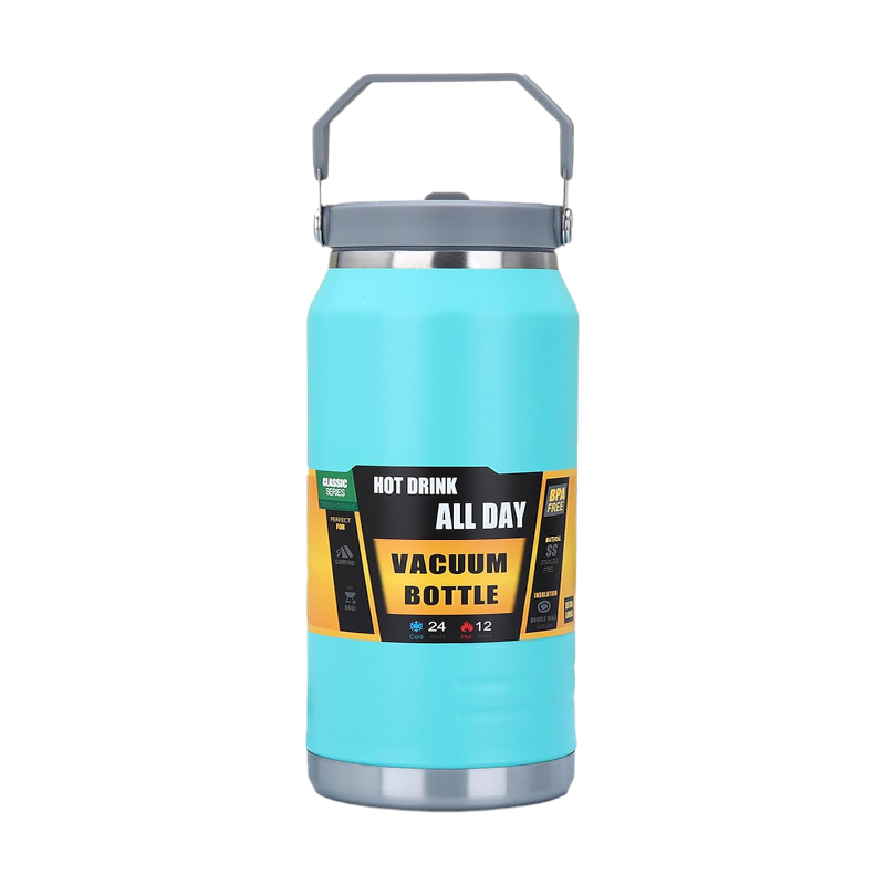 Φορητό παγούρι-θερμός - 1000ml - 123811 - Light Blue - iThinksmart.gr