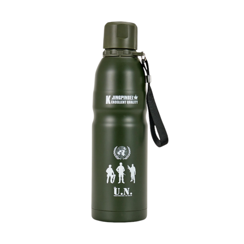 Φορητό παγούρι-θερμός - 550ml - 123873 - Dark Green - iThinksmart.gr