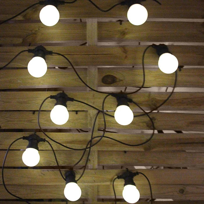 LED lighting garland - 10m - 10pcs - Cool White - 150920
