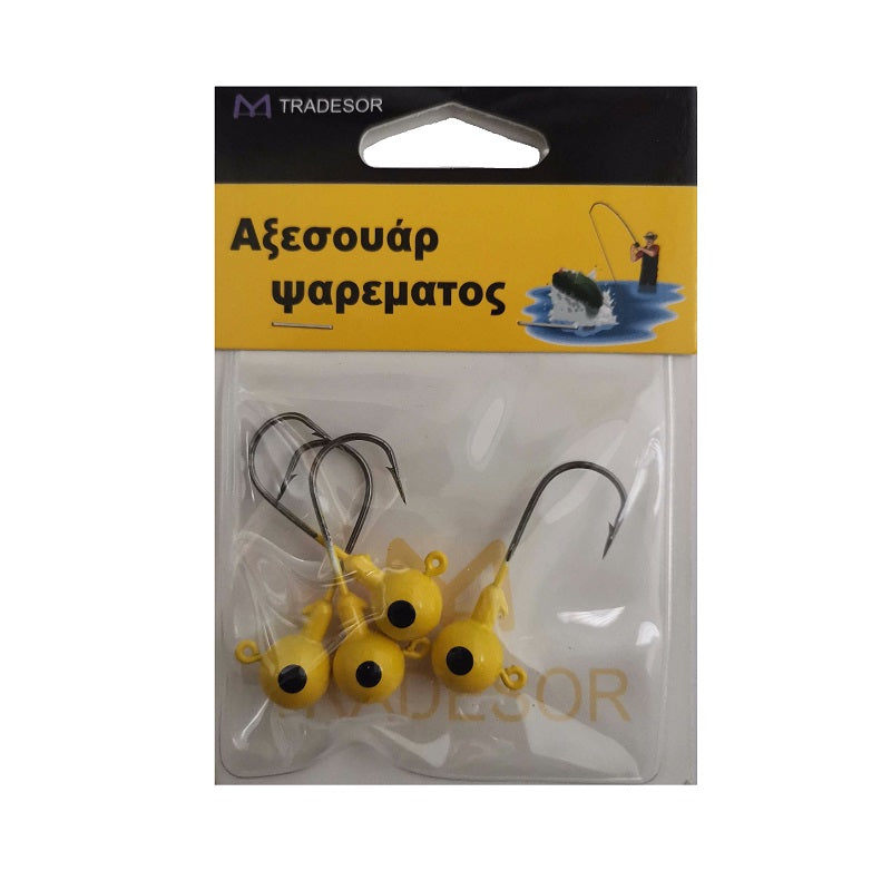 Μολυβοκεφαλές με αγκίστρι - 7gr - 4pcs - 830186