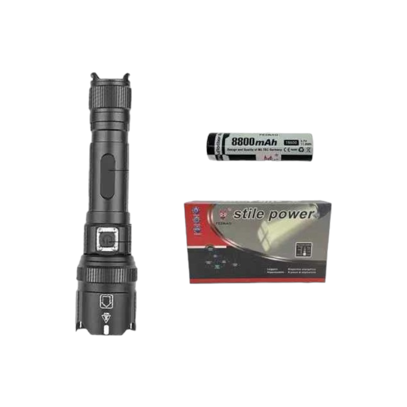 Rechargeable LED flashlight - L8-P50 - 180094