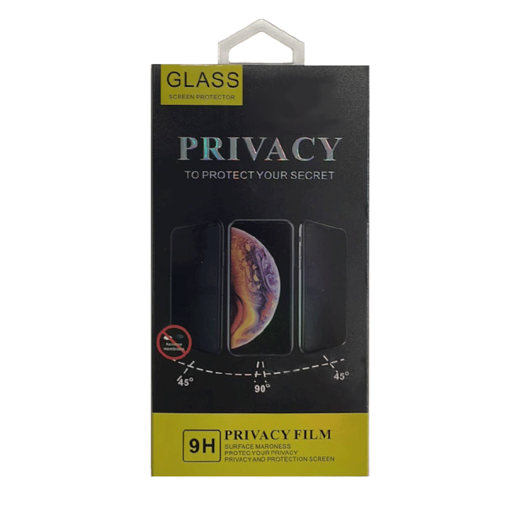 Προστασία Οθόνης Privacy Tempered Glass 5D για Xiaomi Redmi 10C / 12C / POCO C40