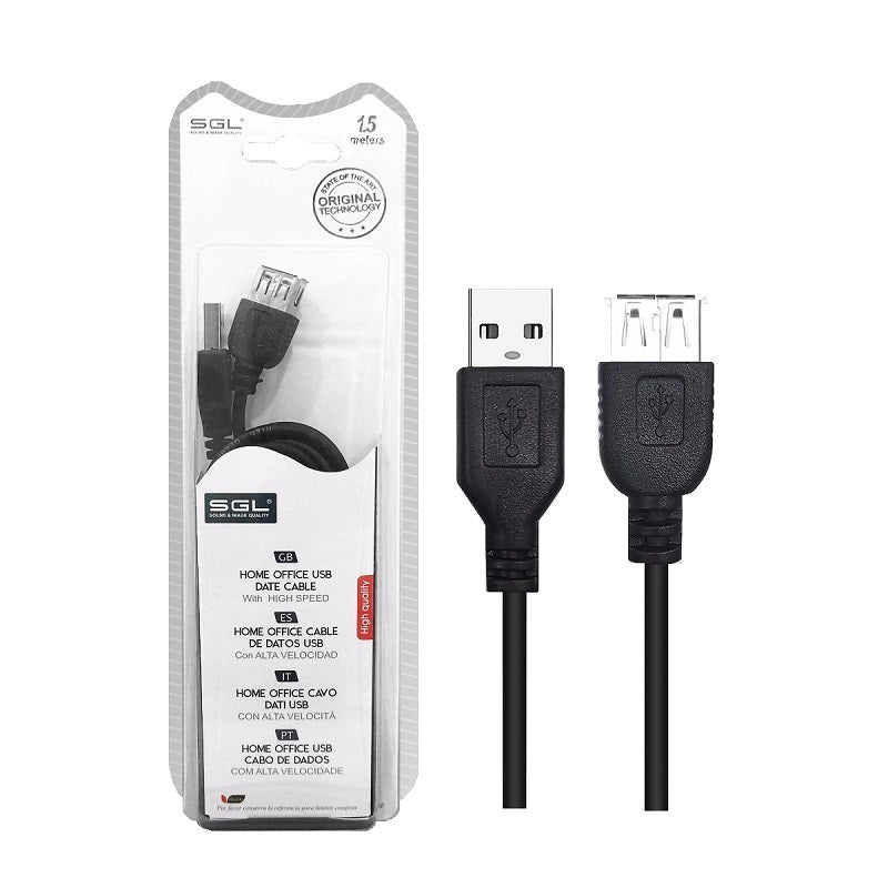 Καλώδιο USB Male/Female - 1.5m - 4D - 197525 - iThinksmart.gr