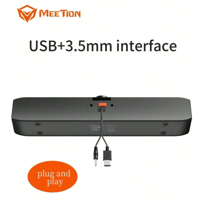 Meetion SP1001 Ηχείο Bluetooth 2.0 (3.5mm + USB)