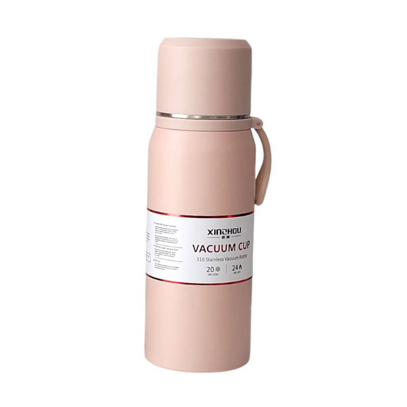 Φορητό παγούρι-θερμός - XZ7763 - 500ml - 207636 - Pink - iThinksmart.gr