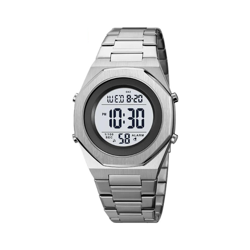 Ψηφιακό ρολόι χειρός – Skmei – 2066 - Silver/White - iThinksmart.gr