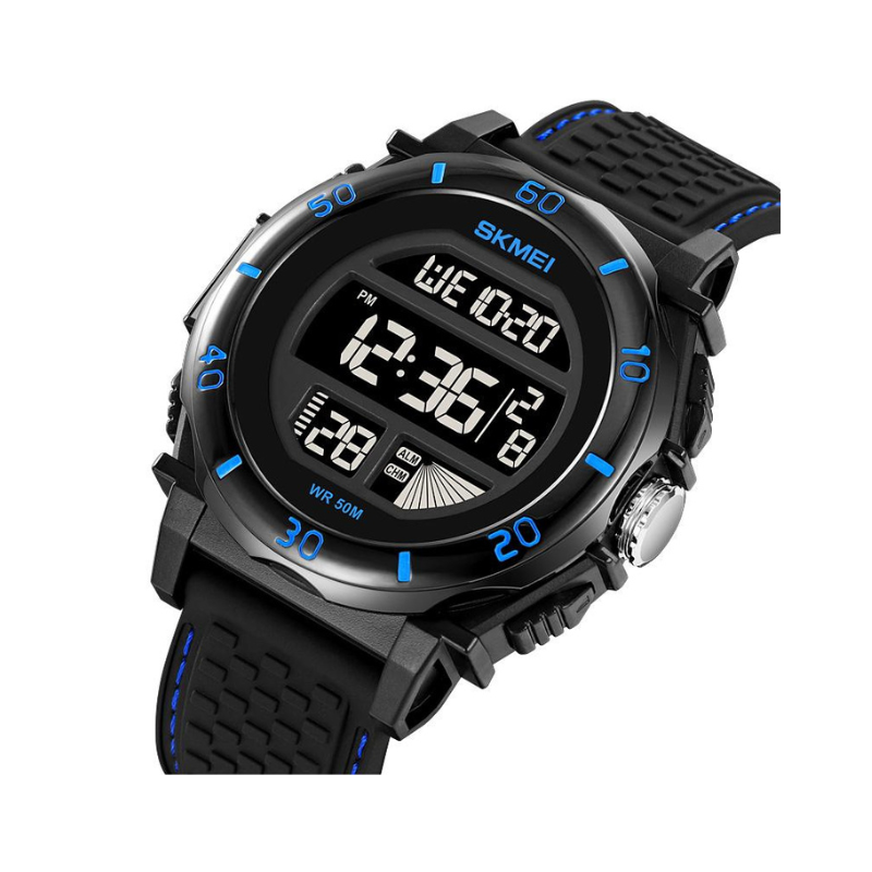 Ψηφιακό ρολόι χειρός – Skmei - 2099 - Black/Blue - iThinksmart.gr