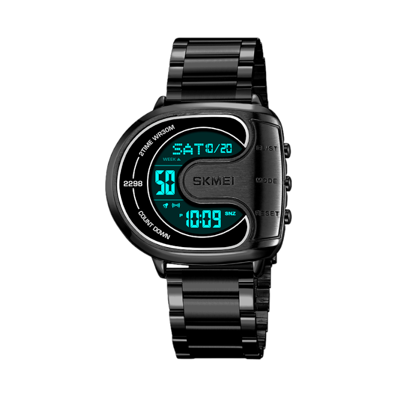 Ψηφιακό ρολόι χειρός – Skmei - 2298 - Black/Black - iThinksmart.gr