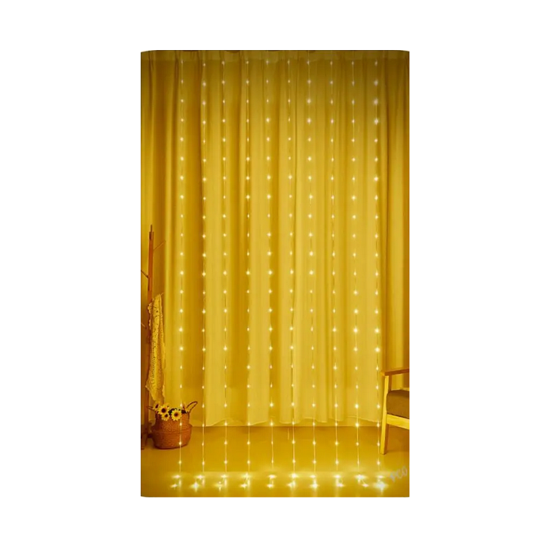 LED Christmas Lights - Curtain - 10/300LED - 272330 - Warm White