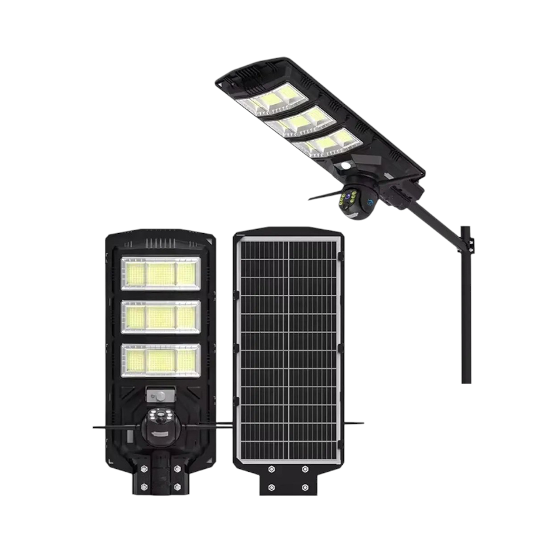 Solar IP security camera with LED floodlight - Solar Security Camera/LED - 4G - 300051