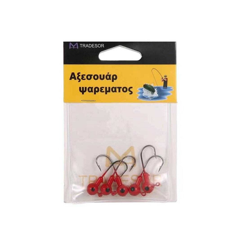 Μολυβοκεφαλές με αγκίστρι - 2gr - 6pcs - 30183 - iThinksmart.gr