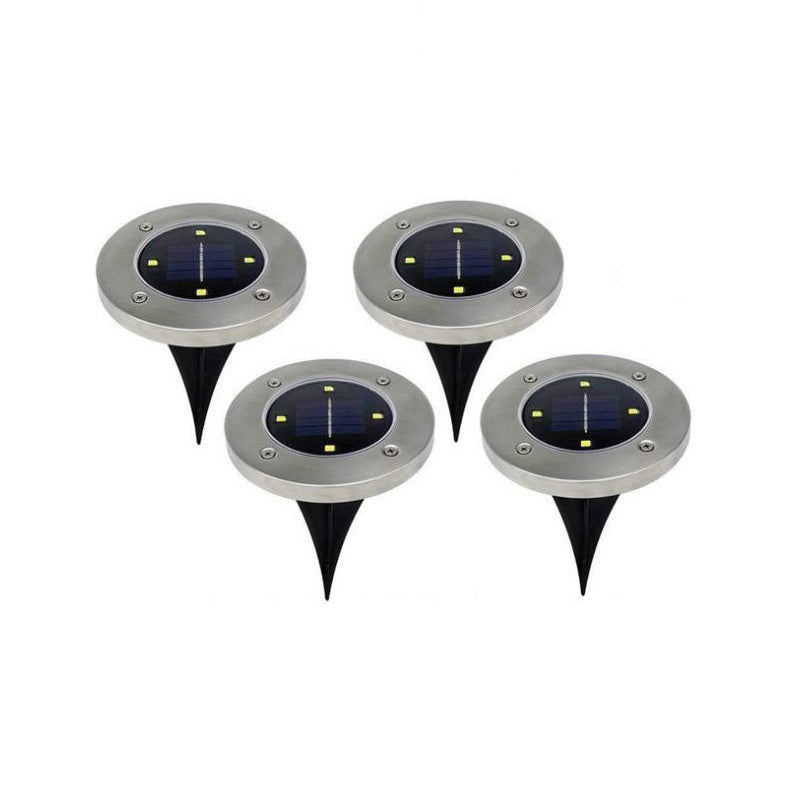 Ηλιακό φωτιστικό κήπου LED - Καρφωτό - 4pcs - 4LED/RGB - 431152