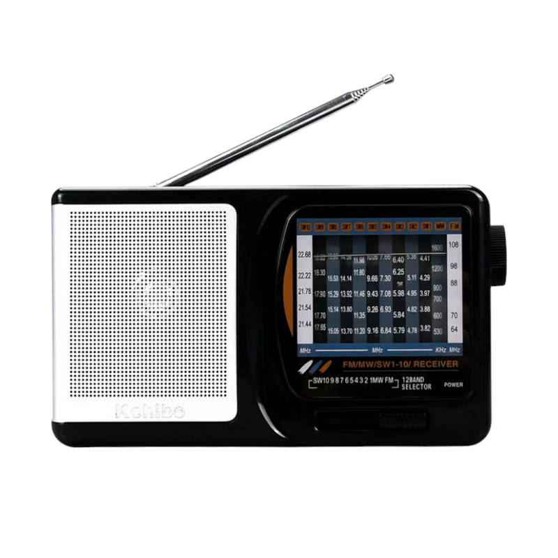 Portable radio - KK9612 - 496120 - Black