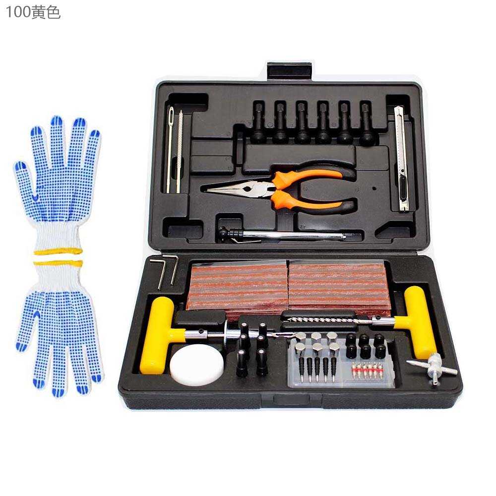 Tire repair kit in case - 100pcs - CTC-856 - 004659