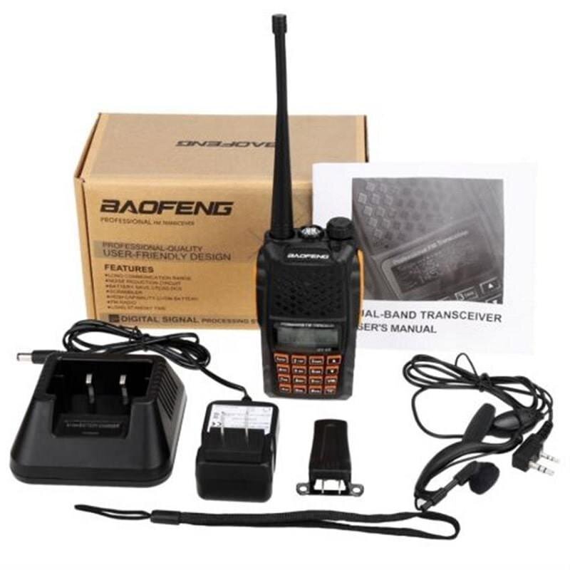 Φορητός πομποδέκτης – UHF/VHF – 7W – UV-6R – Baofeng - 563006 - iThinksmart.gr