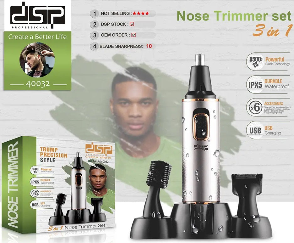 Ξυριστική μηχανή προσώπου - Trimmer - 40032 - DSP - 613569 - iThinksmart.gr