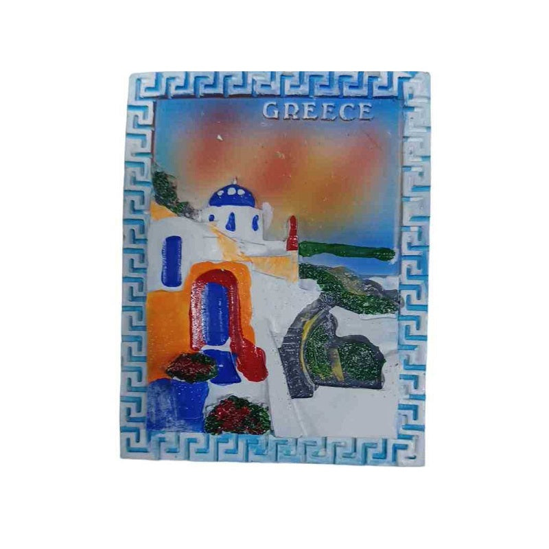 Tουριστικό μαγνητάκι Souvenir - Σετ 12pcs - Resin Magnet - Greece - 678375