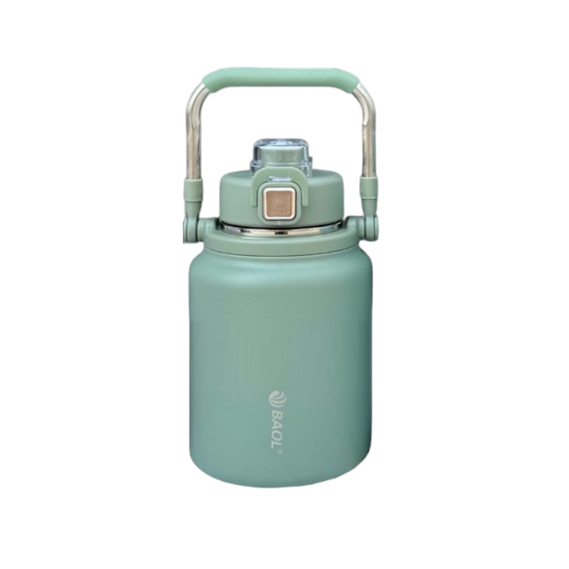 Φορητό παγούρι-θερμός - WY17 - 1500ml - 740337 - Green - iThinksmart.gr