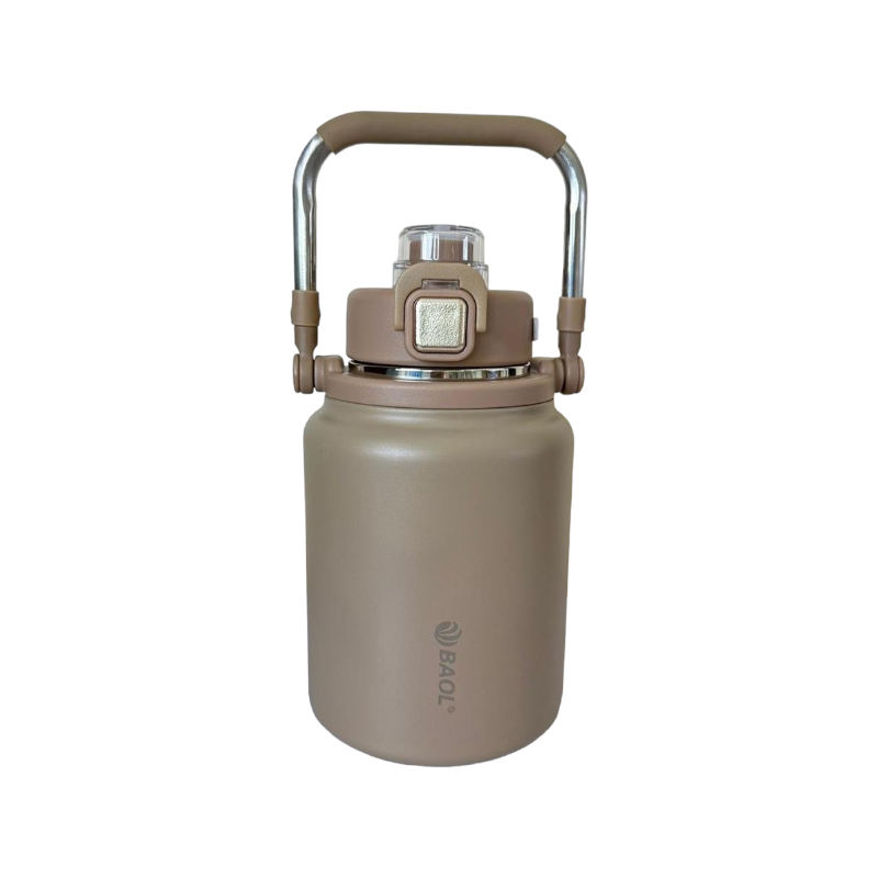 Φορητό παγούρι-θερμός - WY17 - 1500ml - 740337 - Brown - iThinksmart.gr