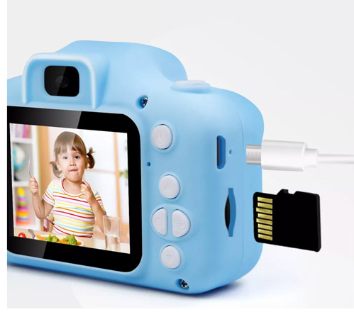 Children's Digital Camera - X200 - Cat - 810576 - Blue