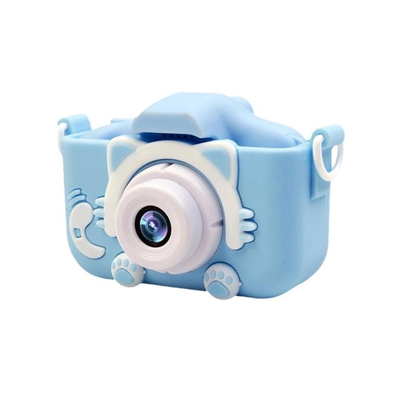 Children's Digital Camera - X200 - Cat - 810576 - Blue