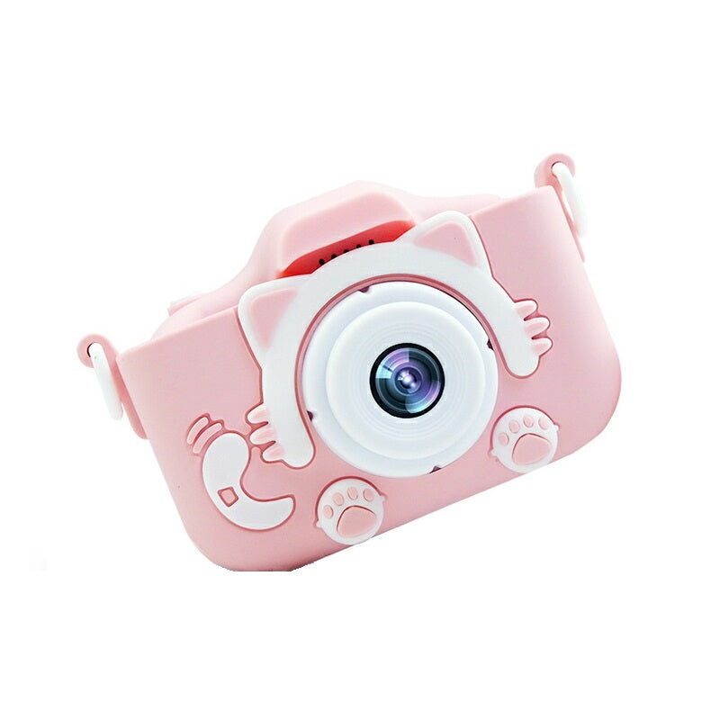 Children's Digital Camera - X200 - Cat - 810576 - Pink