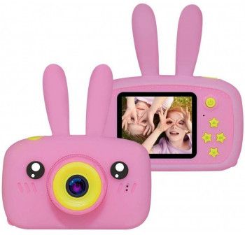 Children's digital camera - X500 - 810590 - Pink