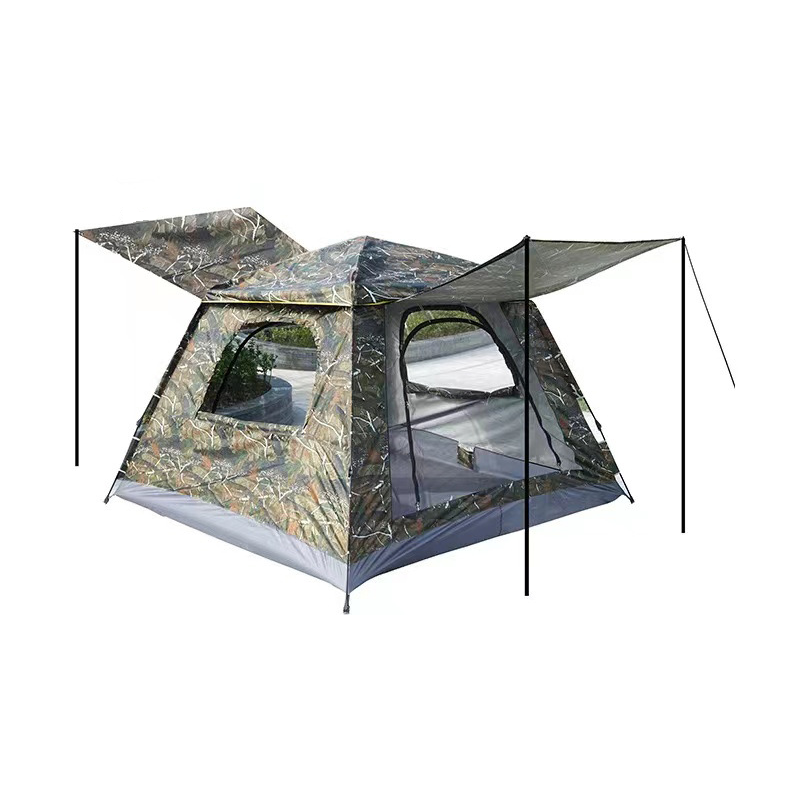 Σκηνή Camping 6 ατόμων με σκίαστρα - YB3022 - 3x3m - 960026 - iThinksmart.gr