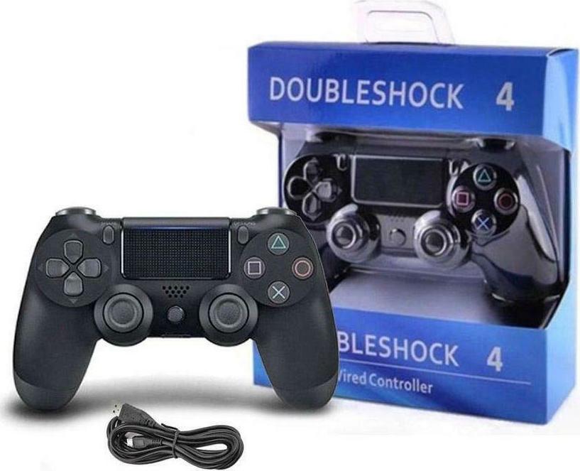 Doubleshock Ασύρματο Χειριστήριο Gaming για PS4 - Ασημί - iThinksmart.gr