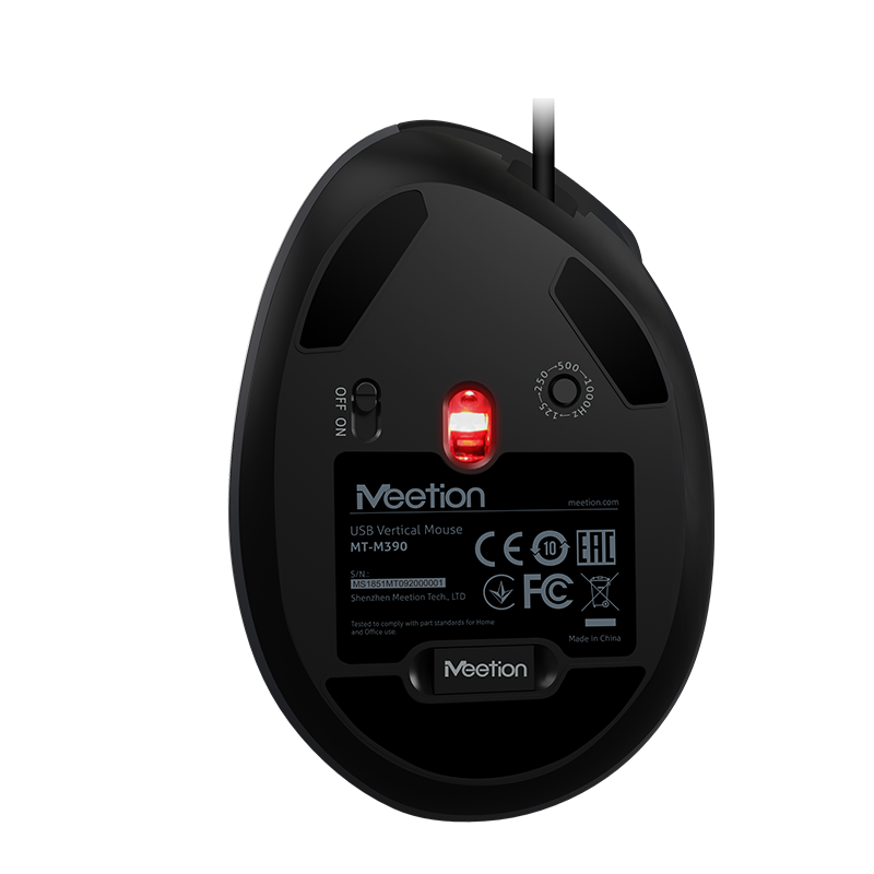 MT-M390 Vertical Mouse / Black - iThinksmart.gr