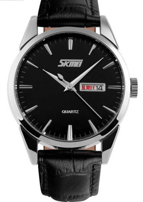 Αναλογικό ρολόι χειρός – Skmei - 9073 - Black/Silver - iThinksmart.gr