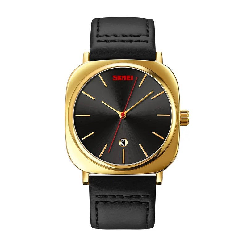 Αναλογικό ρολόι χειρός – Skmei - 9266 - Black/Gold - iThinksmart.gr