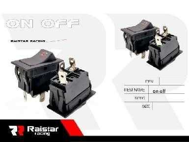 Vehicle light switch On/Off flush-mounted - R-F13216-23-1U - 180965