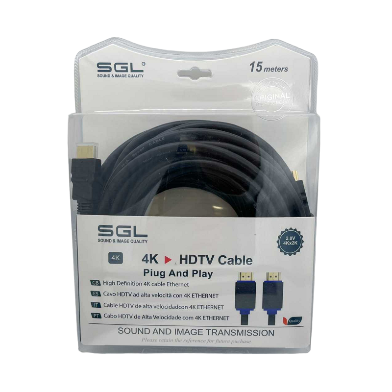 Καλώδιο HDMI - 1592 - Male/Male - 15m - 094748 - iThinksmart.gr