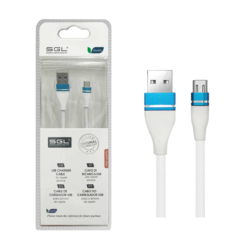 Καλώδιο φόρτισης & data - Micro USB - Fast Charge - FB13 - 1m - 099255 - iThinksmart.gr