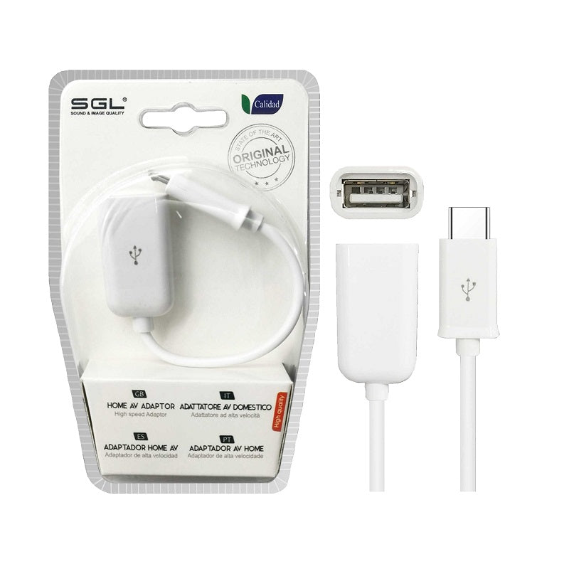 Καλώδιο Usb TypeC male - USB A female - T62 - 191230 - iThinksmart.gr