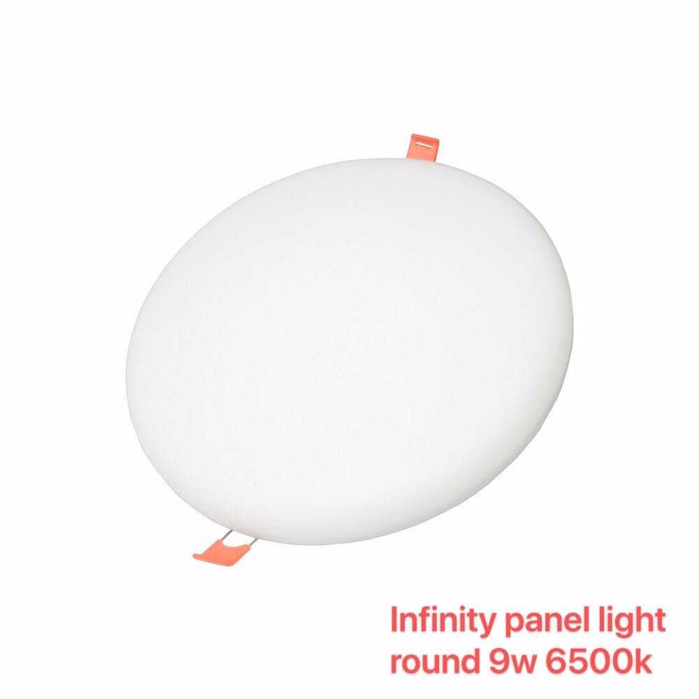 Φωτιστικό LED - Round Panel - Χωνευτό - 9W - 6500K - 790658 - iThinksmart.gr